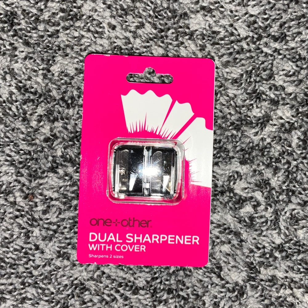 One+Other Dual Sharpener with Cover